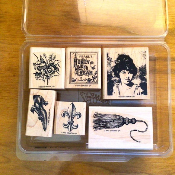 Rare “Days Gone By “ STampin Up stamp set - Picture 1 of 2